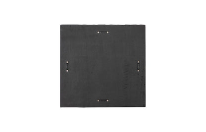 Phillips Collection - Carved Wall Tile, Black, Wave - TH115354 view 4
