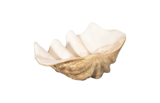 Phillips Collection - Cast Clam Shell Bowl, Faux Finish, LG - PH115690 veiw 1