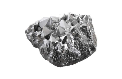 Phillips Collection - Cast Crystal Tabletop Accent, Liquid Silver, Large - PH103569 veiw 1