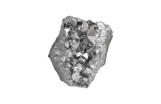 Phillips Collection - Cast Crystal Wall Art, Liquid Silver, LG - PH103571 veiw 1