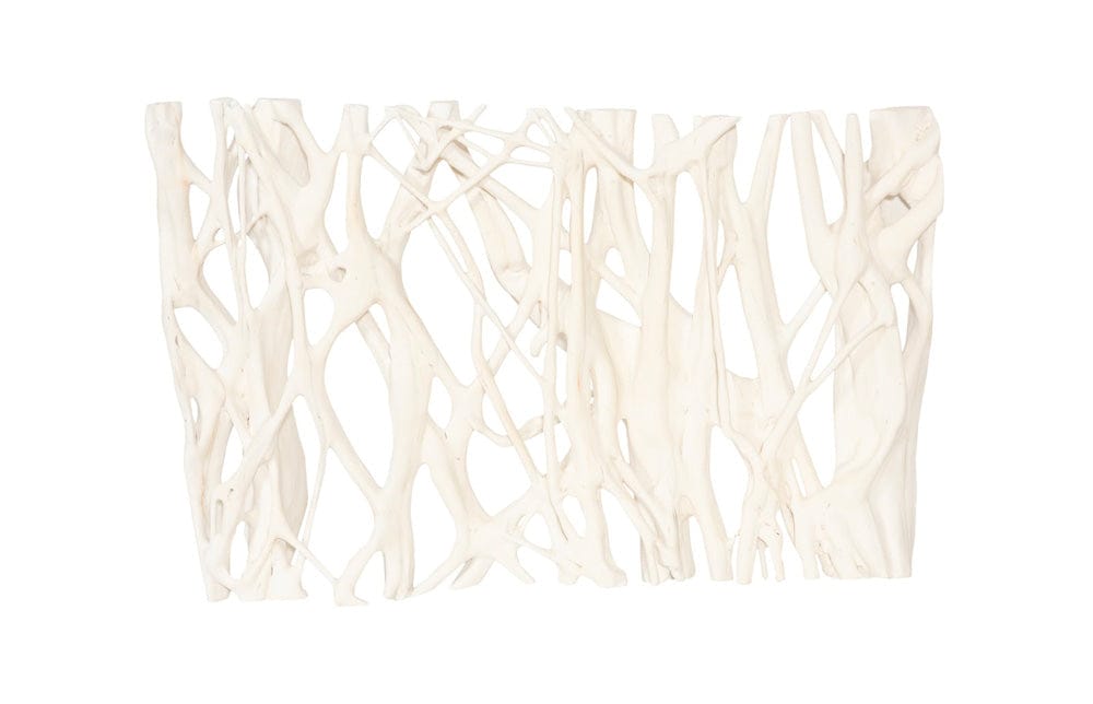 Phillips Collection - Cast Entwined Rectangular Wall Root, Faux Bleached - PH117290 view 1