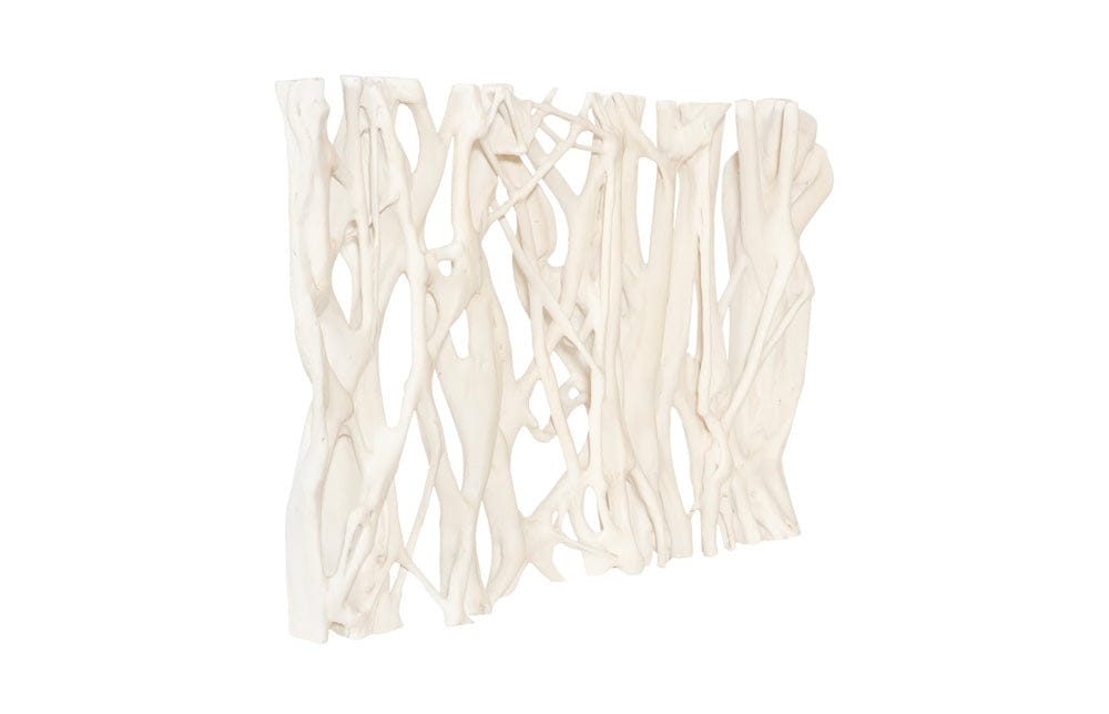 Phillips Collection - Cast Entwined Rectangular Wall Root, Faux Bleached - PH117290 view 2