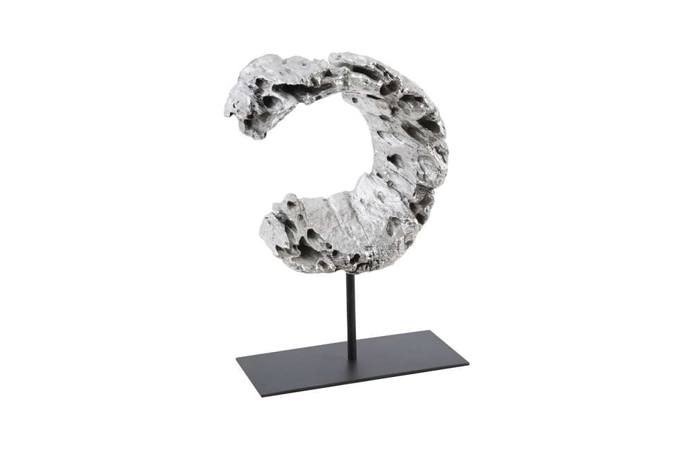 Phillips Collection - Cast Eroded Wood Circle on Stand - PH102832 veiw 1