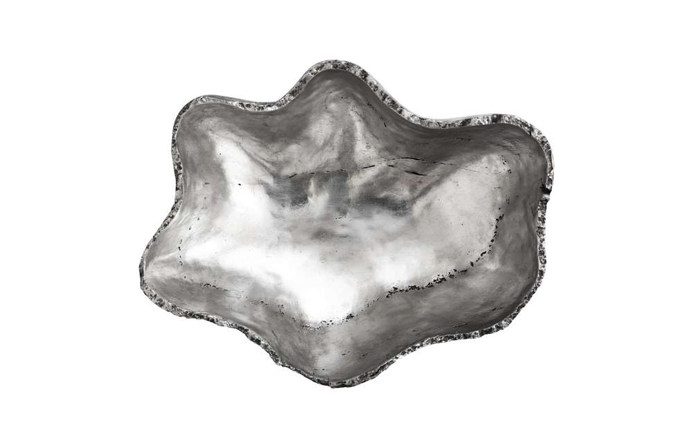 Phillips Collection - Cast Onyx Bowl, Silver Leaf, Small - PH103572 veiw 2