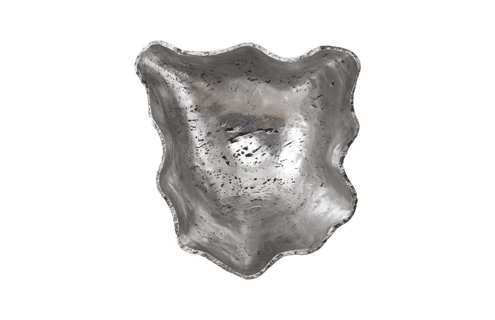 Phillips Collection - Cast Onyx Wall Bowl, Silver, LG - PH105278 veiw 1