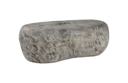 Phillips Collection - Cast Organic River Stone Coffee Table, Resin, Faux Gray Stone - PH102848 veiw 3