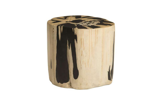 Phillips Collection - Cast Petrified Wood Stool, Resin - PH85494 veiw 1
