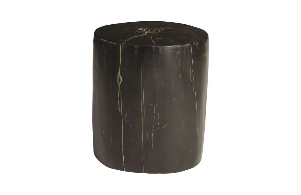 Phillips Collection - Cast Petrified Wood Stool, Resin - PH89728 veiw 1