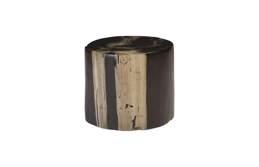 Phillips Collection - Cast Petrified Wood Stool, Resin - PH89729 veiw 1