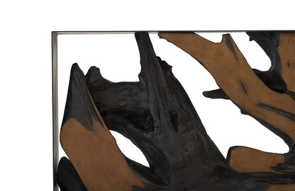 Phillips Collection - Cast Root Framed Console Table, Resin, Brown - PH86296 veiw 2