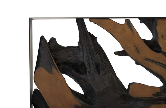 Phillips Collection - Cast Root Framed Console Table, Resin, Brown - PH86296 veiw 2