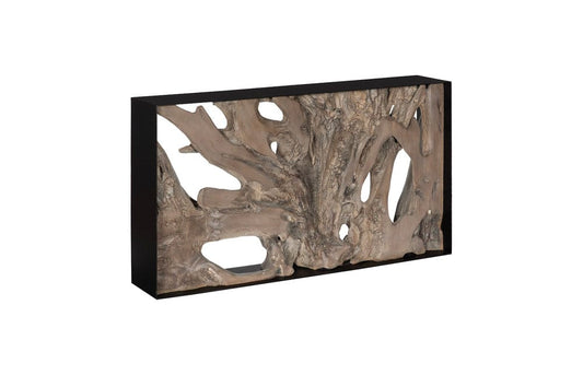 Phillips Collection - Cast Root Framed Console Table, Resin, Gray Wood Finish - PH118766 view 1