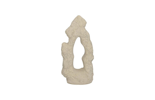 Phillips Collection - Cast Stone Table Top Sculpture, Single Hole, Roman Stone - PH114740 veiw 1