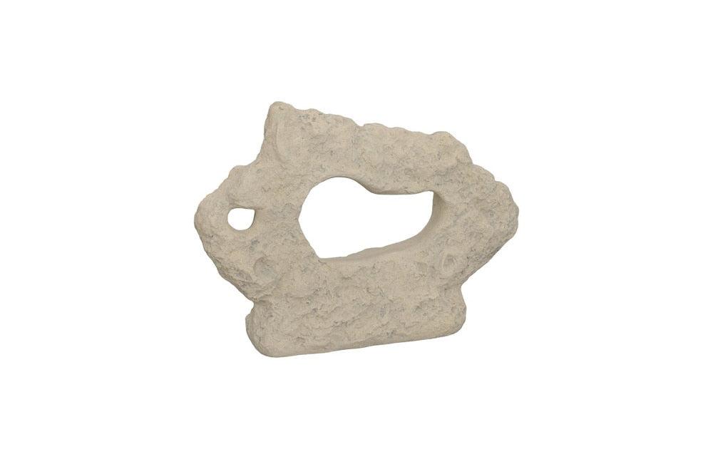 Phillips Collection - Cast Stone Table Top Sculpture, Wide, Roman Stone - PH114741 veiw 1