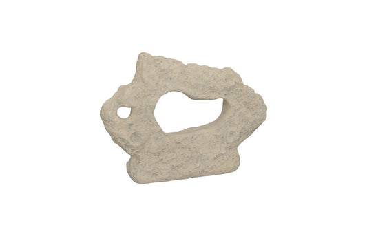 Phillips Collection - Cast Stone Table Top Sculpture, Wide, Roman Stone - PH114741 veiw 1