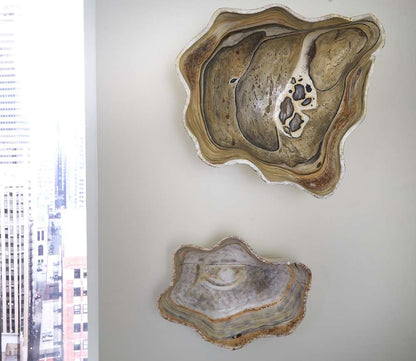 Phillips Collection - Cast Wall Onyx Bowl, Faux Finish, LG - PH105279 veiw 4