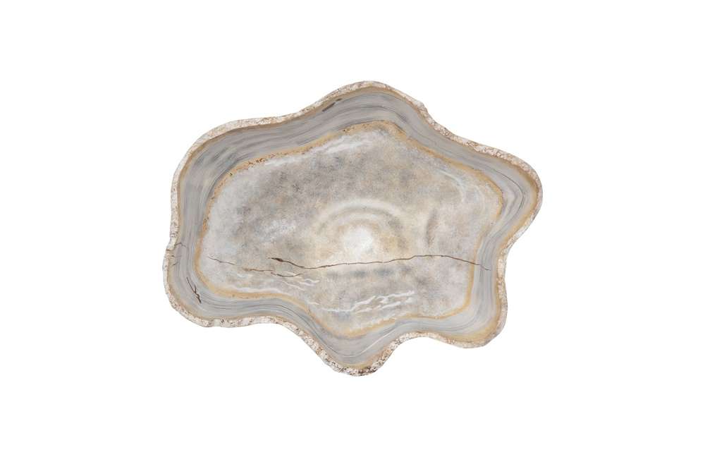 Phillips Collection - Cast Wall Onyx Bowl, Faux Finish, SM - PH105280 veiw 1