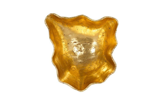 Phillips Collection - Cast Wall Onyx Bowl, Gold Leaf, Large - PH119206 view 1