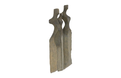 Phillips Collection - Cast Women Wall Art, Set of 3, Small, Splinter Stone Finish - PH117413 view 2