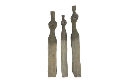 Phillips Collection - Cast Women Wall Art, Set of 3, Small, Splinter Stone Finish - PH117413 view 3