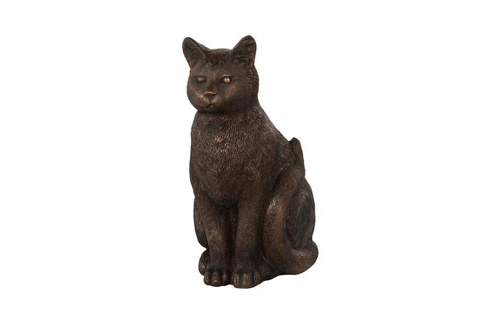 Phillips Collection - Cat Sitting Sculpture, Bronze - PH119103 view 1