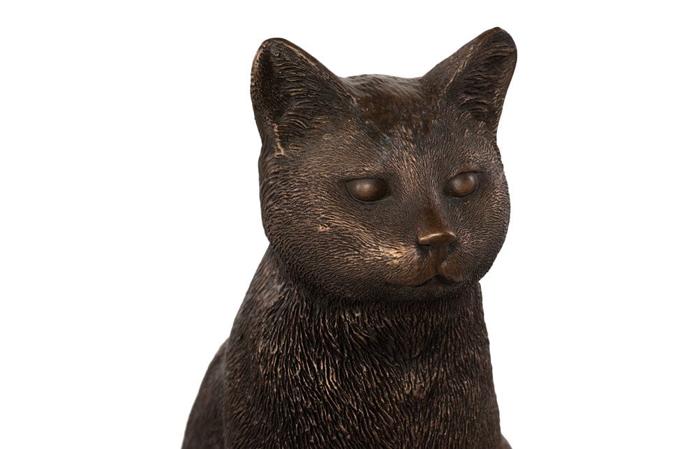 Phillips Collection - Cat Sitting Sculpture, Bronze - PH119103 view 3