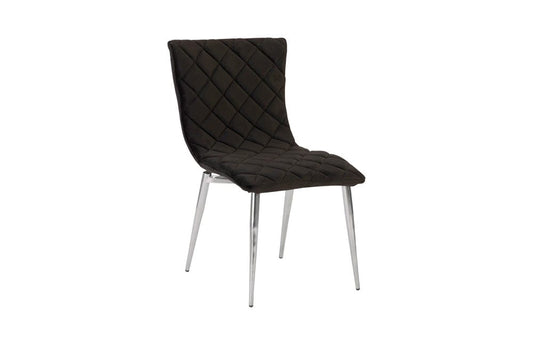 Phillips Collection - Cayman Dining Chair, Black, Stainless Steel Legs - PH96681 view 1