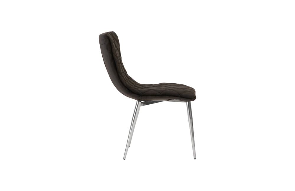 Phillips Collection - Cayman Dining Chair, Black, Stainless Steel Legs - PH96681 view 2