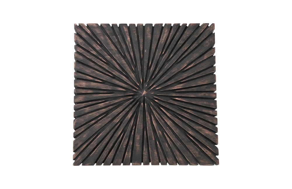 Phillips Collection - Chainsaw Side Table, Burnt Black, Black Iron Cross Base - TH103561 view 2