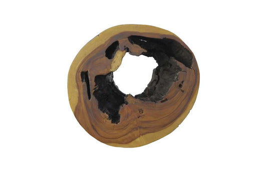 Phillips Collection - Chamcha Wood Side Table, Burnt Edge - TH84093 veiw 2