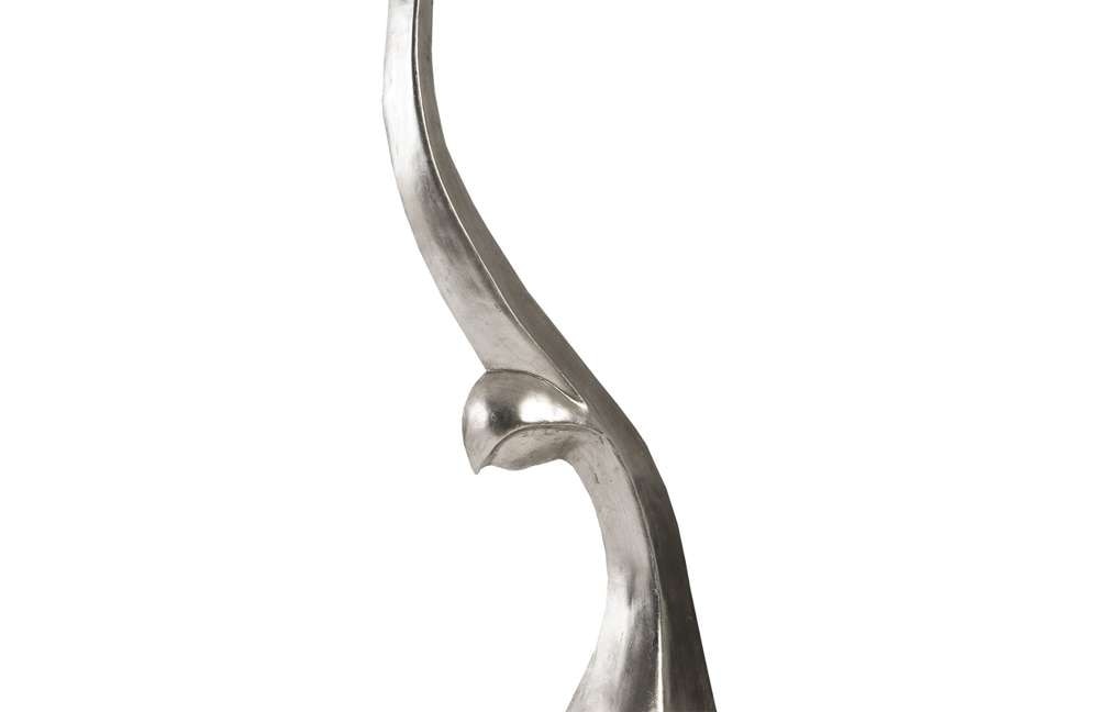 Phillips Collection - Chofa Sculpture, Silver Leaf, LG - PH60310 veiw 2
