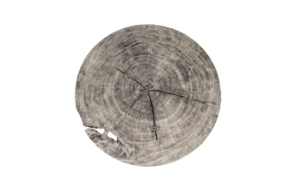 Phillips Collection - Chuleta Bar Table on Black Metal Base, Chamcha Wood, Gray Stone - TH97701 view 2