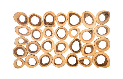 Phillips Collection - Chuleta Rings Wall Art, Chamcha Wood, Rectangular - TH72023 view 1