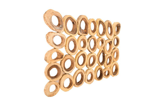Phillips Collection - Chuleta Rings Wall Art, Chamcha Wood, Rectangular - TH72023 view 2