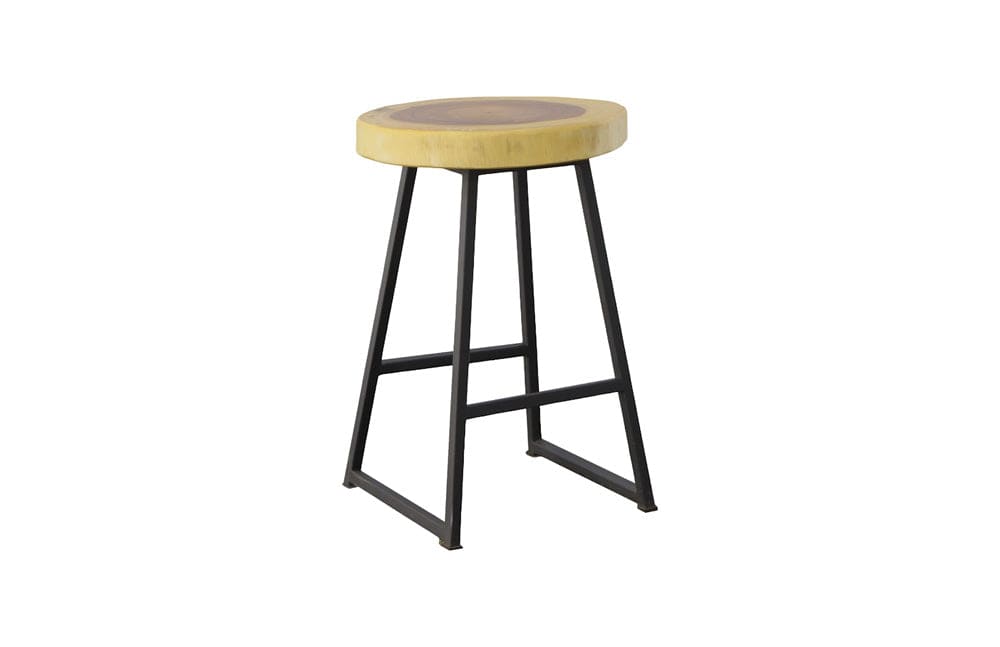 Phillips Collection - Chuleta Round Bar Stool, Natural - TH109886 view 1