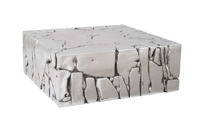 Phillips Collection - Chunk Square Silver Coffee Table - PH104344 veiw 1