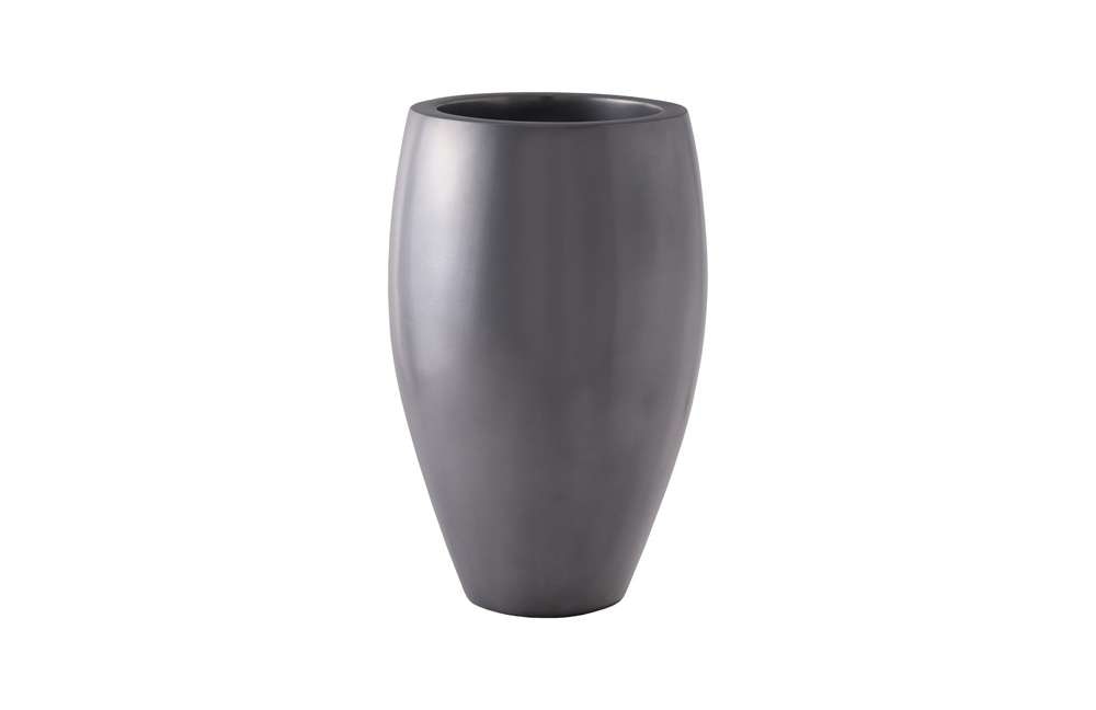 Phillips Collection - Classic Planter, Polished Aluminum, SM - PH61356 veiw 1