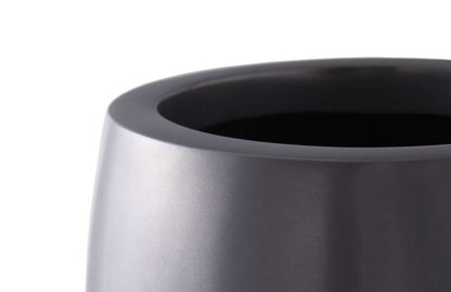 Phillips Collection - Classic Planter, Polished Aluminum, SM - PH61356 veiw 2