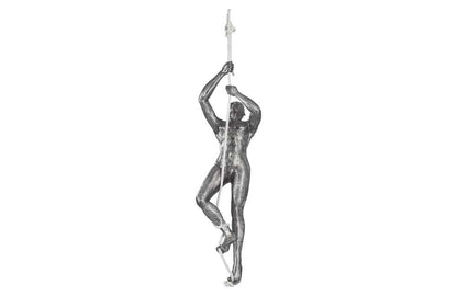Phillips Collection - Climbing Sculpture w/Rope, Black/Silver, Aluminum - ID100690 veiw 1
