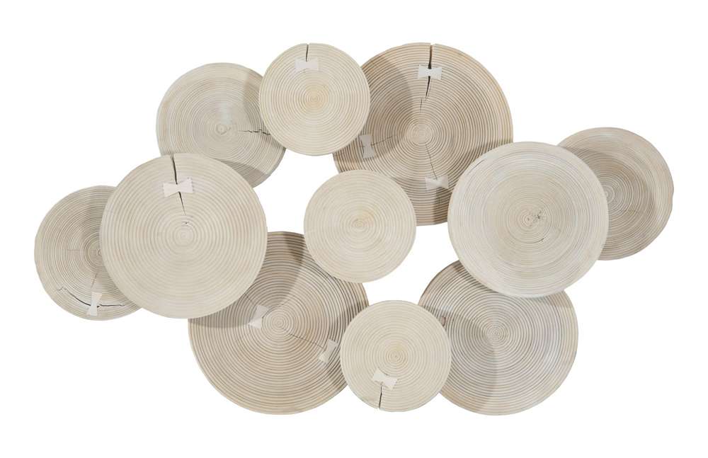 Phillips Collection - Clouds Wall Art, Bleached Finish - TH54456 veiw 1