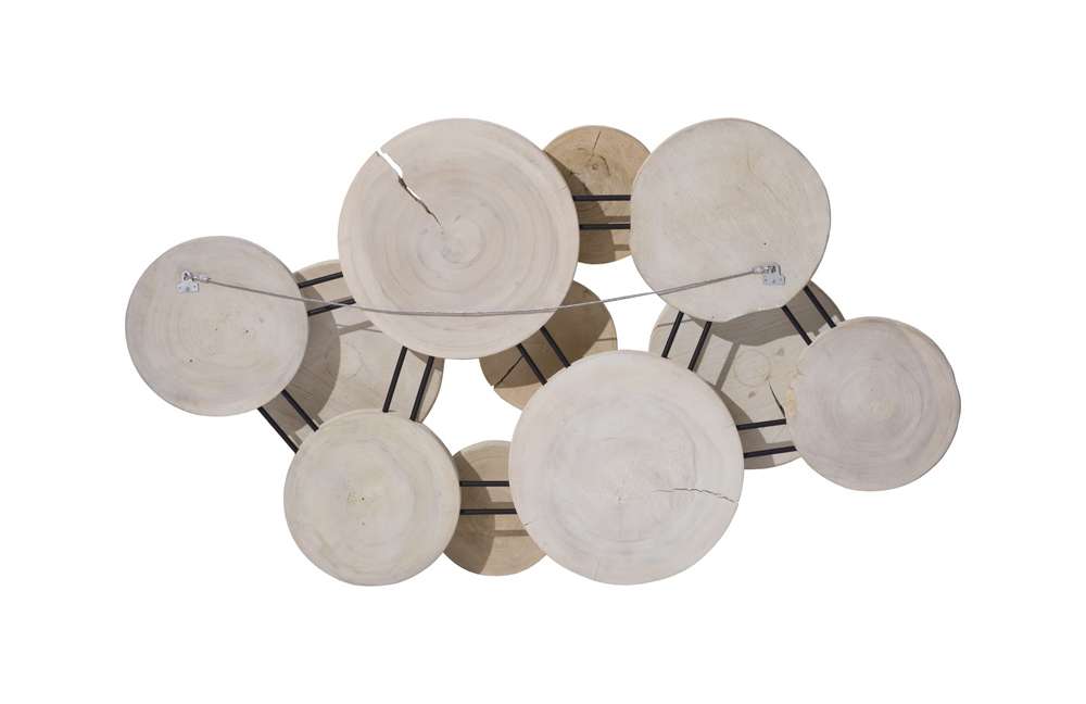 Phillips Collection - Clouds Wall Art, Bleached Finish - TH54456 veiw 3