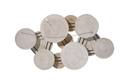 Phillips Collection - Clouds Wall Art, Bleached Finish - TH54456 veiw 3