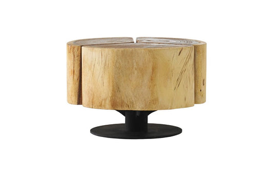 Phillips Collection - Clover Coffee Table, Chamcha Wood, Natural Finish, Metal Base - TH74070 view 1