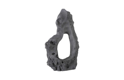 Phillips Collection - Colossal Cast Stone Sculpture, Single Hole, Charcoal Stone - PH104348 veiw 3