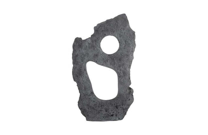 Phillips Collection - Colossal Cast Stone Sculpture, Two Holes, Charcoal Stone - PH104349 veiw 2