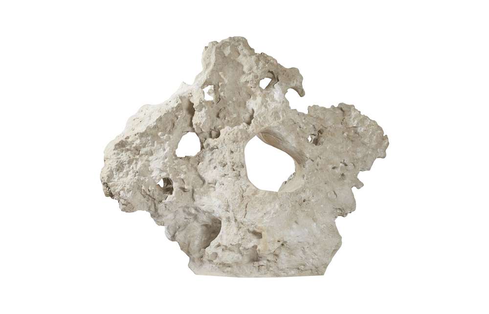 Phillips Collection - Colossal Cast Stone Sculpture with Seat, Roman Stone - PH100740 veiw 2