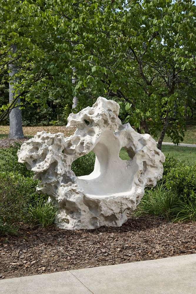 Phillips Collection - Colossal Cast Stone Sculpture with Seat, Roman Stone - PH100740 veiw 6