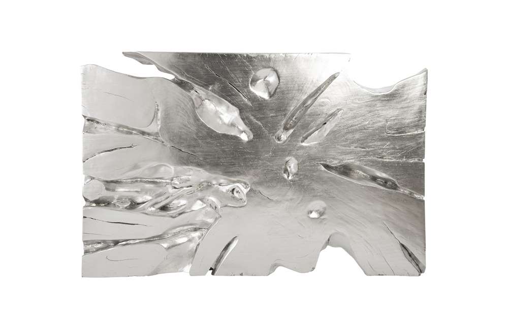 Phillips Collection - Colossal Freeform Wall Art, Large, Silver Leaf - PH67974 veiw 1