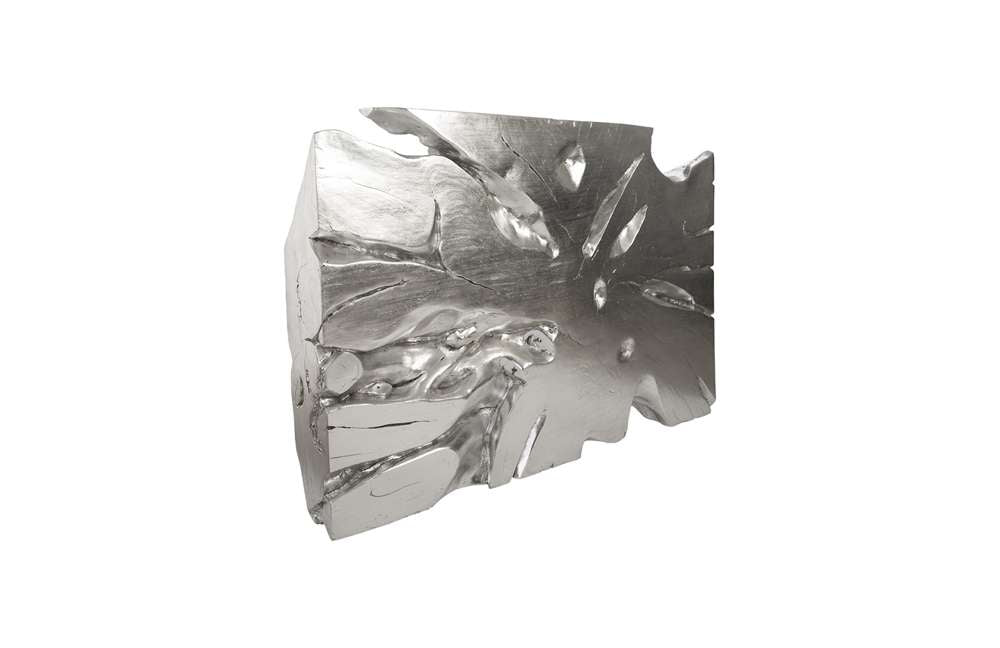 Phillips Collection - Colossal Freeform Wall Art, Large, Silver Leaf - PH67974 veiw 2