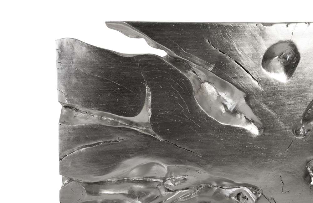Phillips Collection - Colossal Freeform Wall Art, Large, Silver Leaf - PH67974 veiw 4